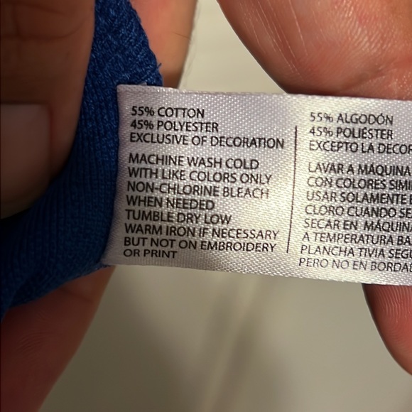 U.S. Polo Assn. polo shirt Size XL Color Blue in great shape no holes - Picture 6 of 8